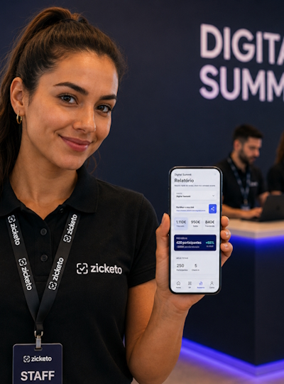 Zicketo chega ao mercado com plataforma inteligente para gestão de eventos 
