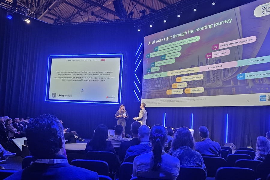 Apresentação na IBTM World