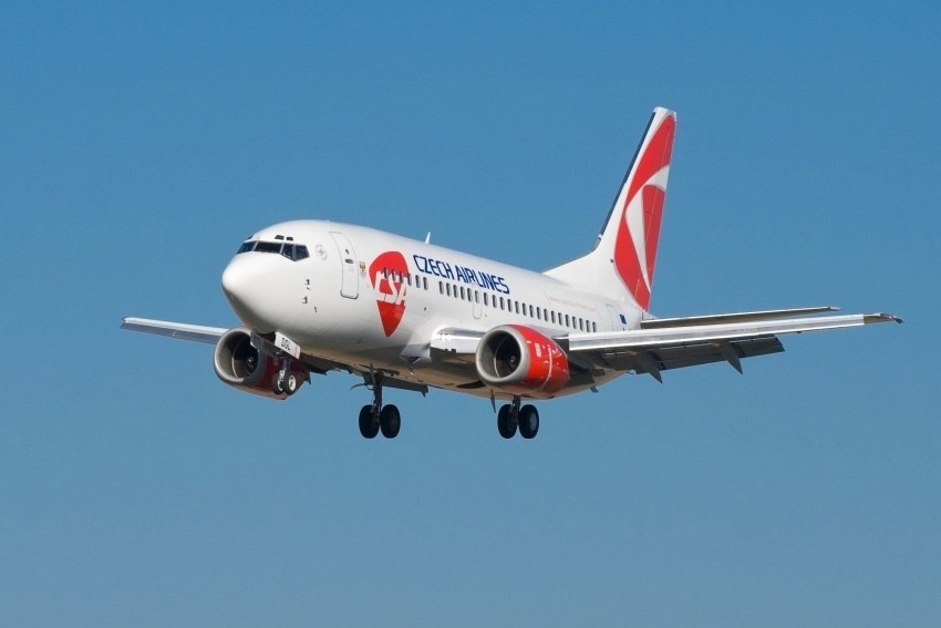 Czech Airlines with direct flight between Lisbon and Prague