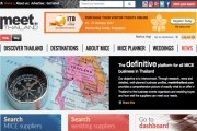 A indústria MICE da Tailândia à distância de um clique
