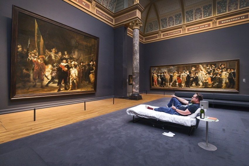 Uma noite com Rembrandt no Rijksmuseum