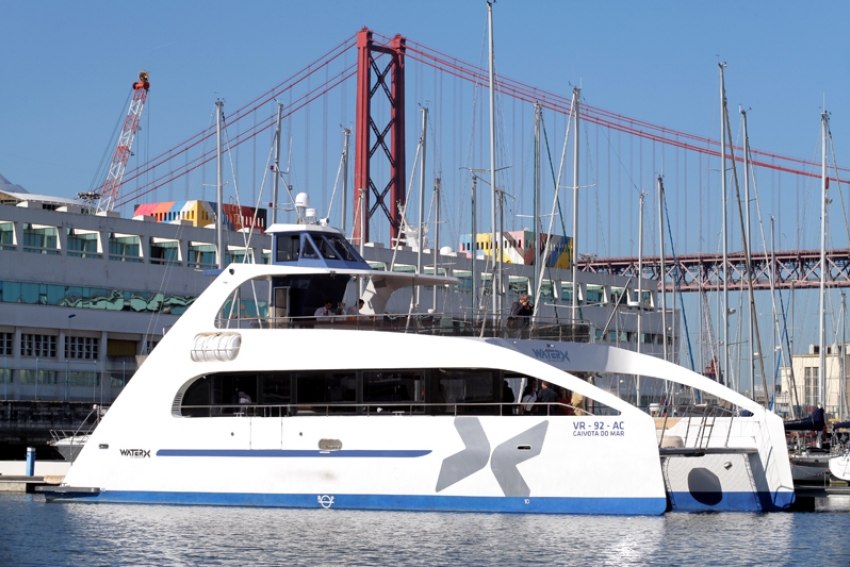 WaterX Catamaran: new venue in Lisbon