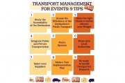 Nove dicas para o plano de transportes num evento