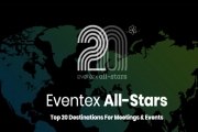 Eventex apresenta Top 20 dos destinos para reuniões e eventos