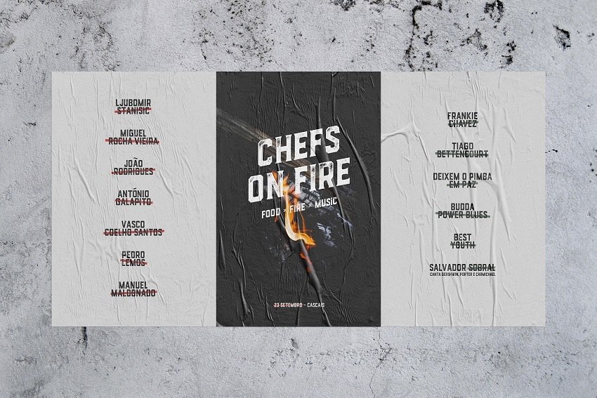 Chefs On Fire: um evento para celebrar a comida e a música