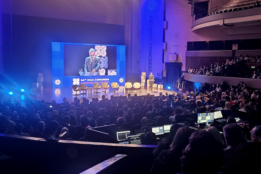 Cerimónia de abertura do congresso da ICCA