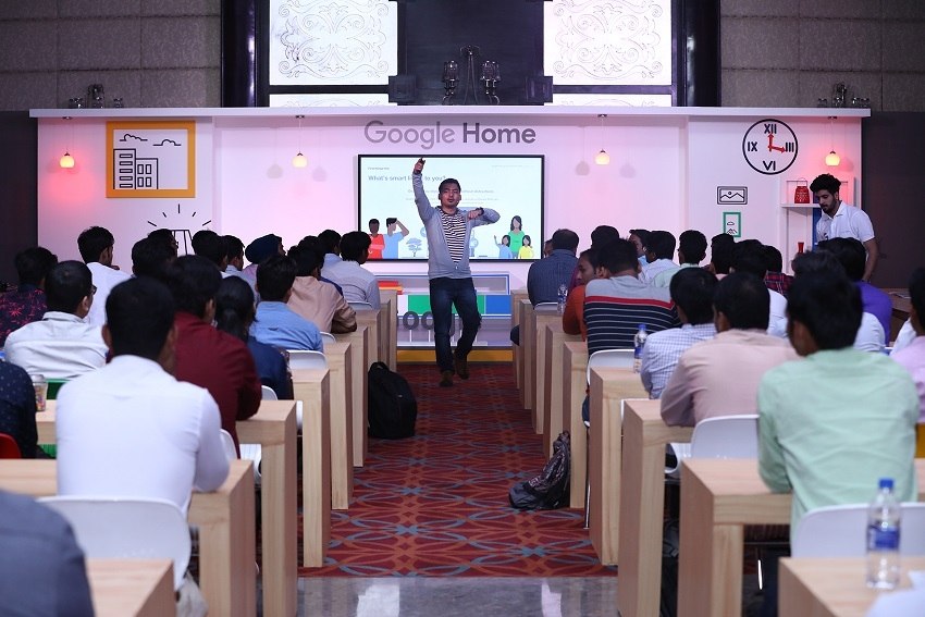 Google Home Training, uma formação criativa na Índia