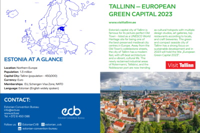 Estonia launches new brochure