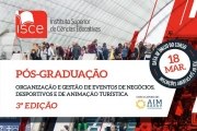 Inscrições abertas para pós-graduação na área dos eventos