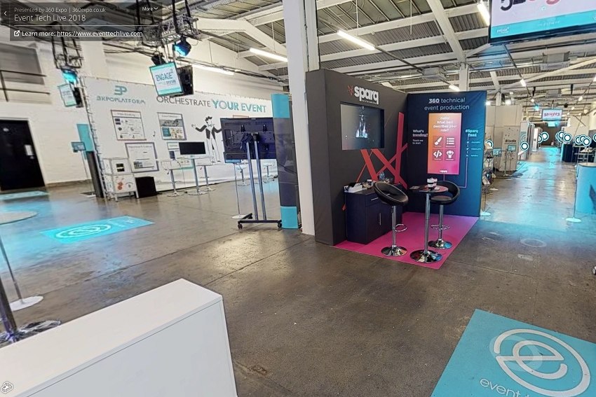 Uma tour virtual pelo Event Tech Live