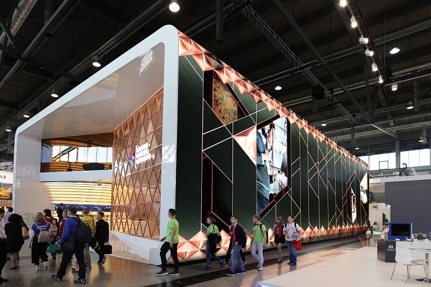 Russian Copper Company's technology pavilion