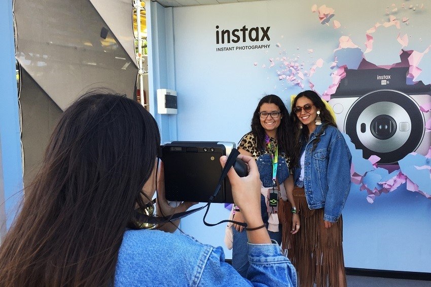 Instax a criar recordações no Nos Primavera Sound