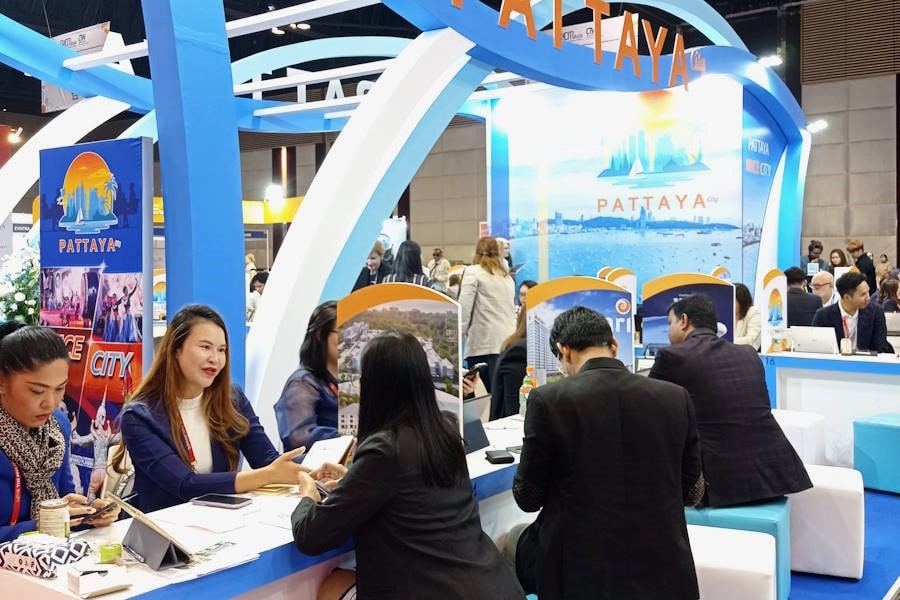 Pattaya Pavilion at IT&CM Asia 2023