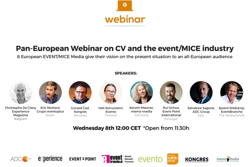 Listen to the first pan-European webinar in the meetings industry