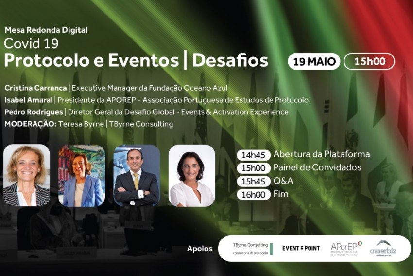 Mesa redonda digital analisa a importância do protocolo nos eventos