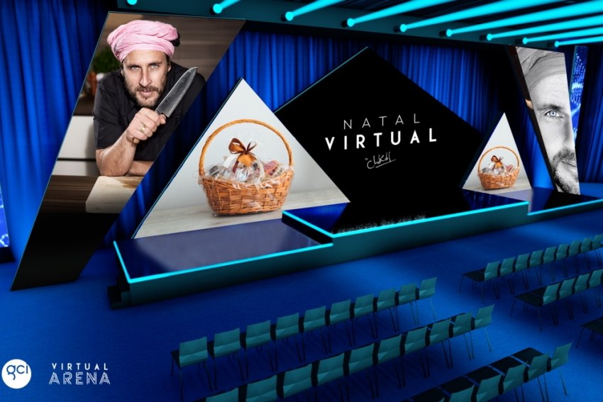 Virtual Arena conta com Chakall como chef exclusivo