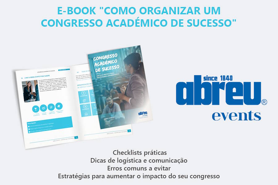 E-book ‘Congresso Académico de Sucesso – Um Guia Prático para Professores Universitários'