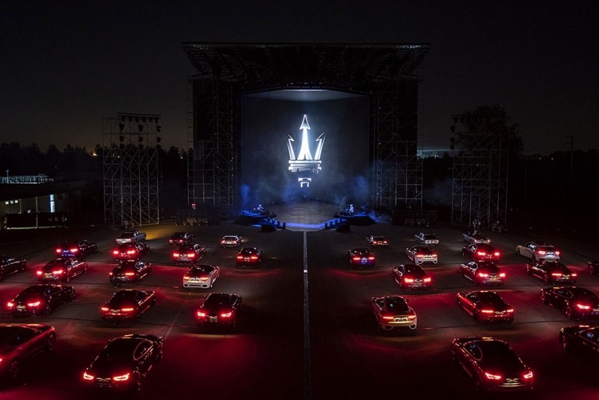 Evento híbrido da Maserati: ‘Time to be audacious’