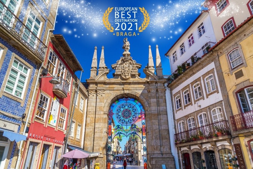 Braga escolhida como o Melhor Destino Europeu em 2021