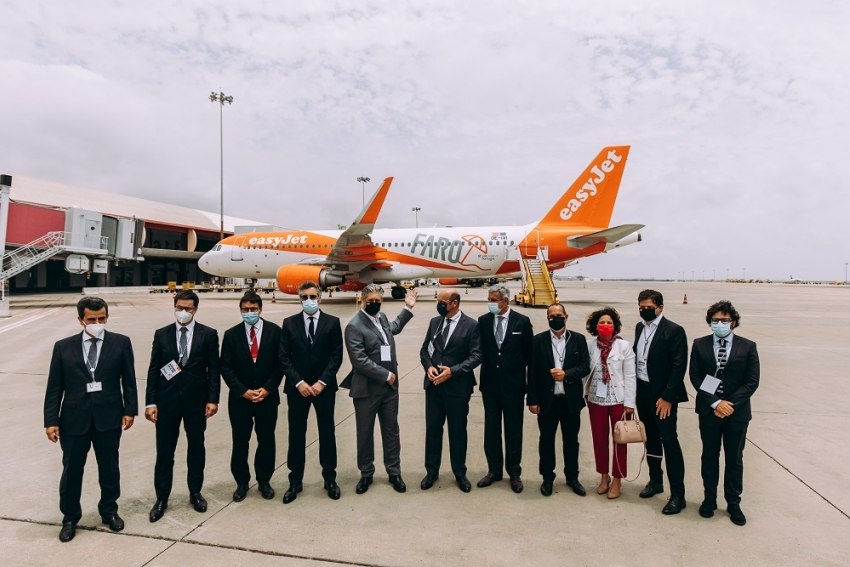 EasyJet inaugura nova base sazonal no Aeroporto de Faro