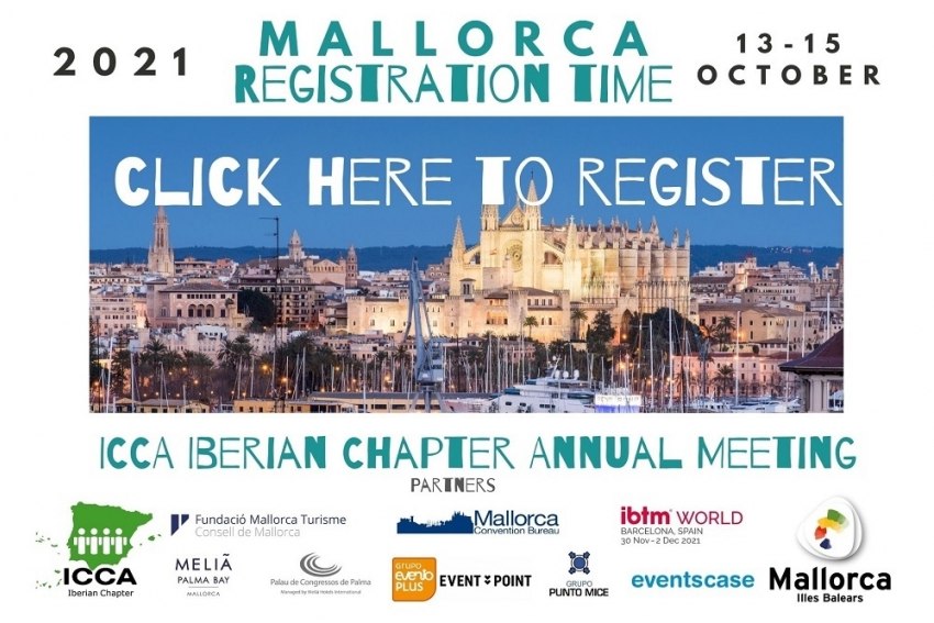 Palma de Maiorca acolhe reunião do Capítulo Ibérico da ICCA em outubro