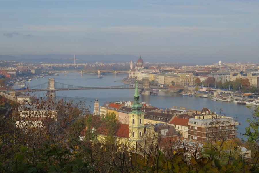 Buda Vista of Danube River