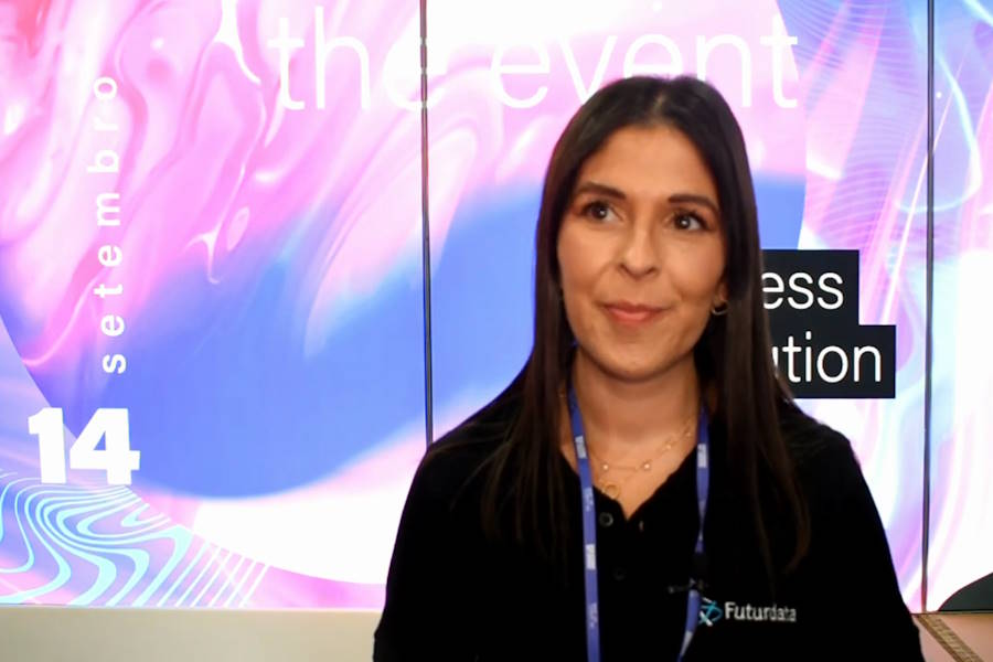 Tânia Oliveira, do Departamento de Marketing e Eventos da Futurdata