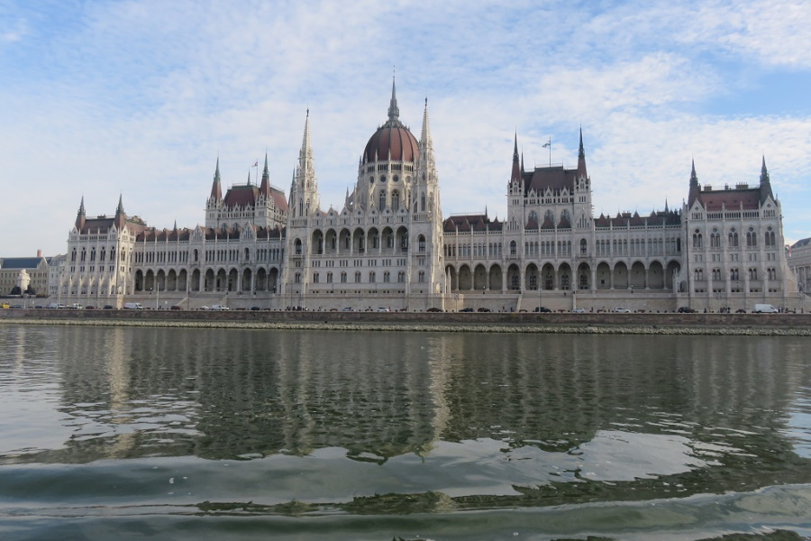 Budapest Parliament Building from the Danube