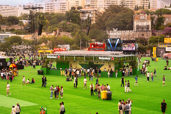 Heineken apresenta balanço de sustentabilidade do NOS Alive