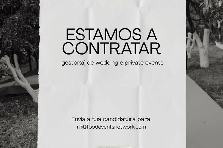 A Food Events Network está a contratar