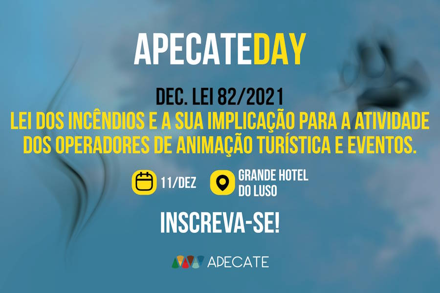 O APECATE Day vai decorrer a 11 de dezembro, no Grande Hotel do Luso